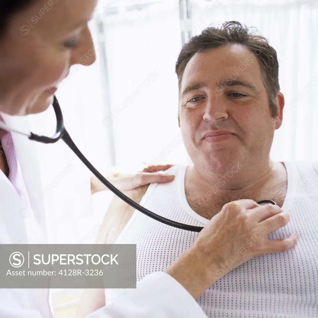 Stethoscope examination