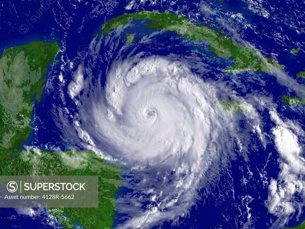 Hurricane Dean, 20 August 2007