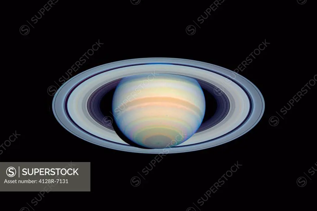 Saturn, optical HST image
