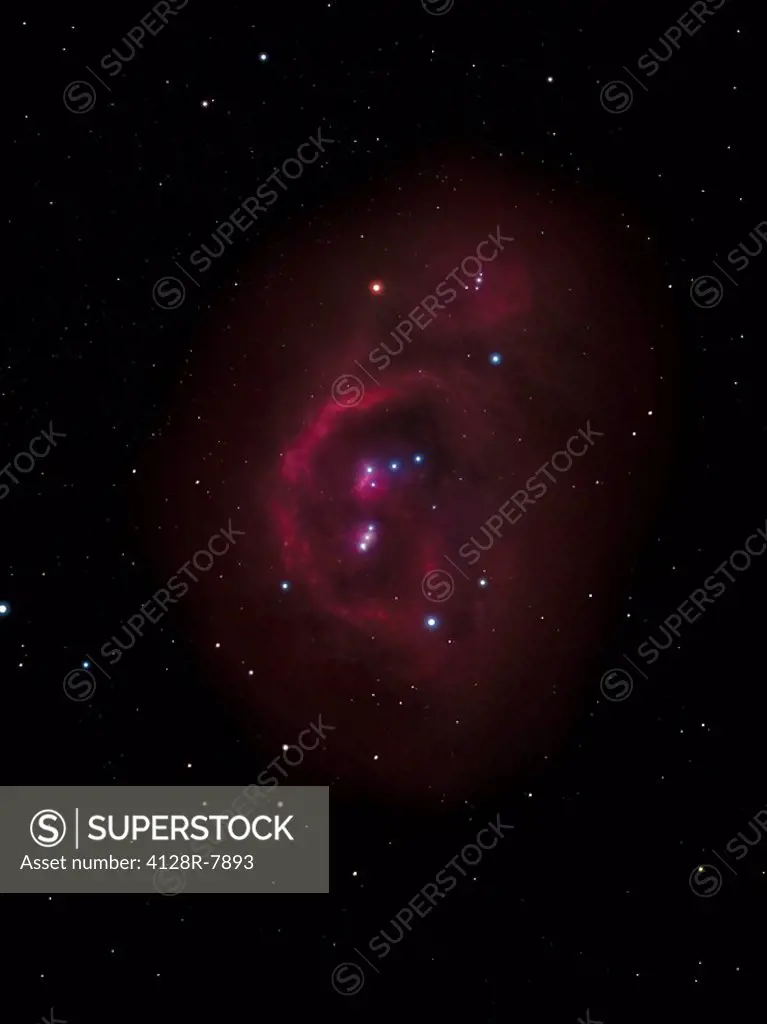 The constellation of Orion the Hunter is bathed in a sea of nebulosity, of which the Orion Nebula and the Horsehead Nebula are merely the brightest pa...
