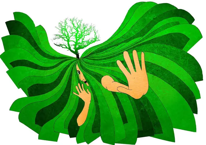 Illustration of environmental protection