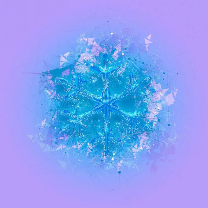 Snowflake, illustration