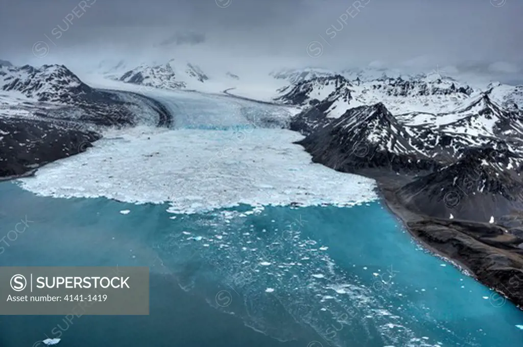 neumayer glacier, south georgia, antarctica