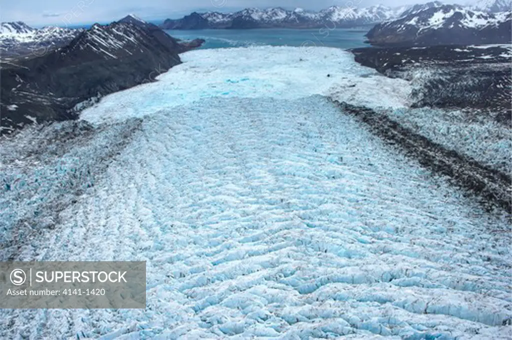 neumayer glacier, south georgia, antarctica