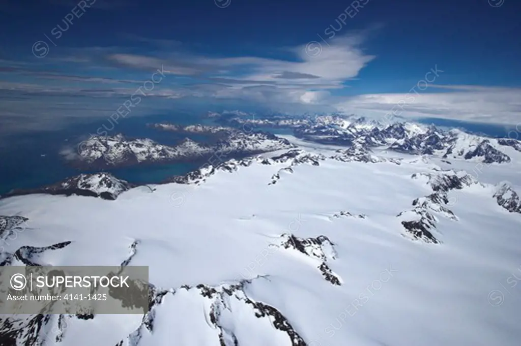 murray snowfield, south georgia, antarctica