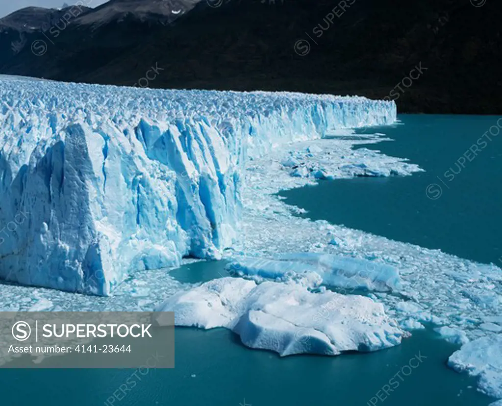 perito moreno glacier edge of glacier, glaciers national park, patagonia, argentina