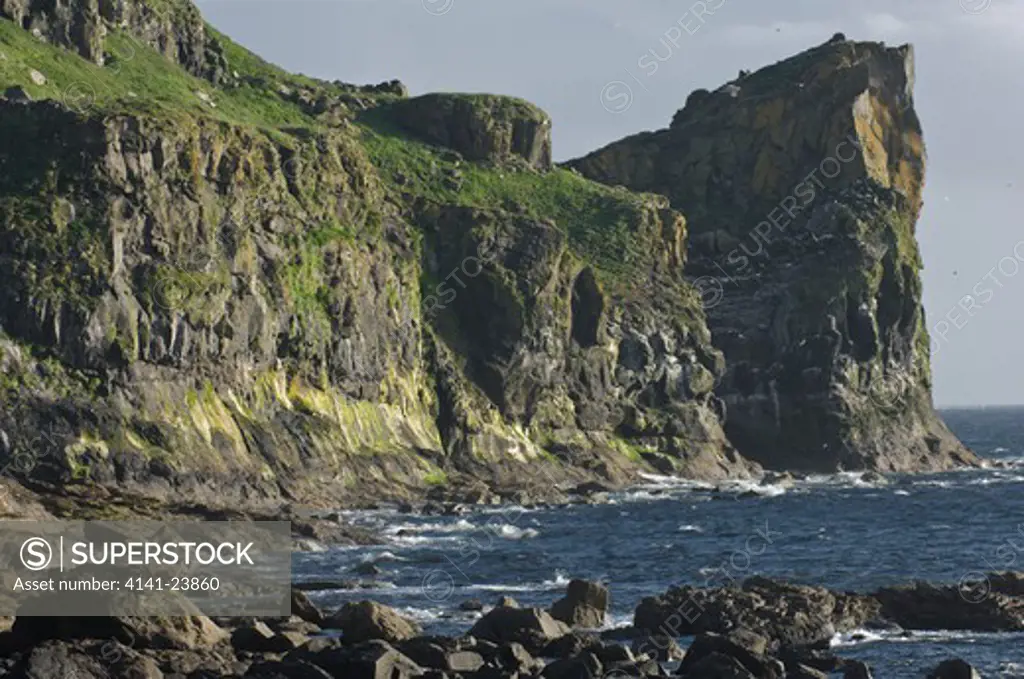 isle of lunga, treshnish isles, isle of mull, scotland.