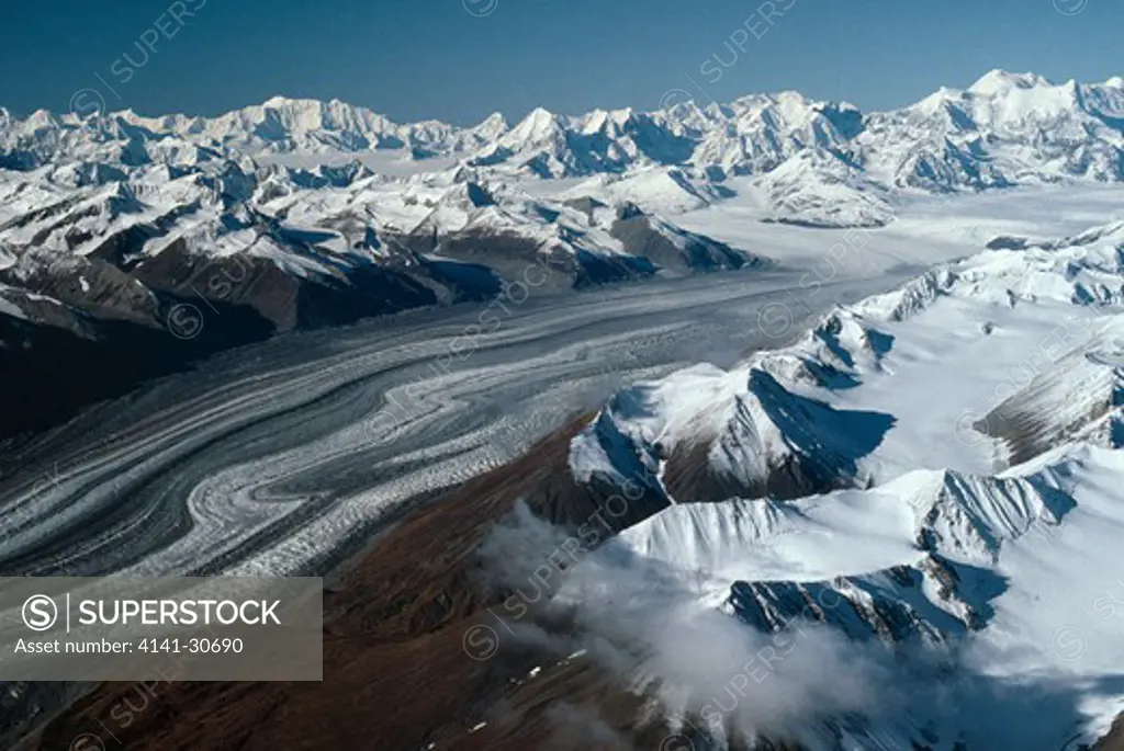 icefield range kluane national park, yukon territory, north western canada 