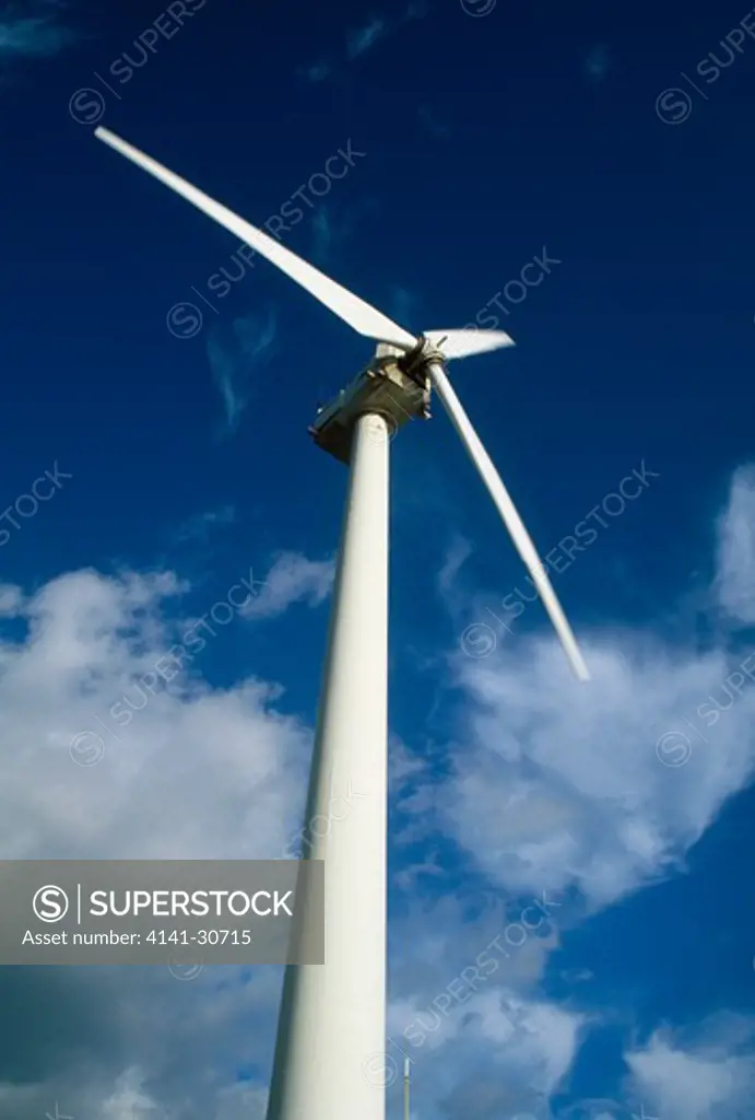 wind turbine blyth, northumberland, england