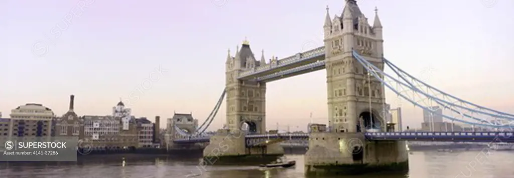 tower bridge, london & the river thames