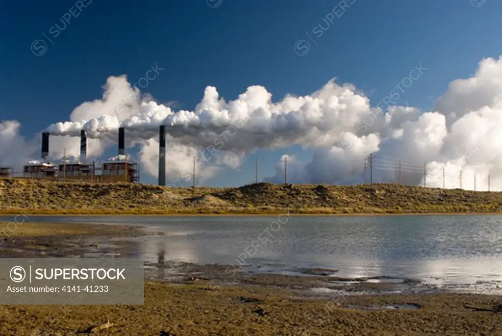 jim bridger coal fired power plant near rock springs, wyoming.