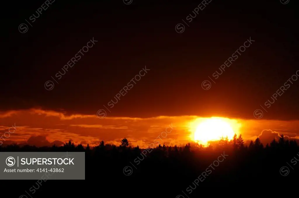 sunset, vancouver, washington, united states