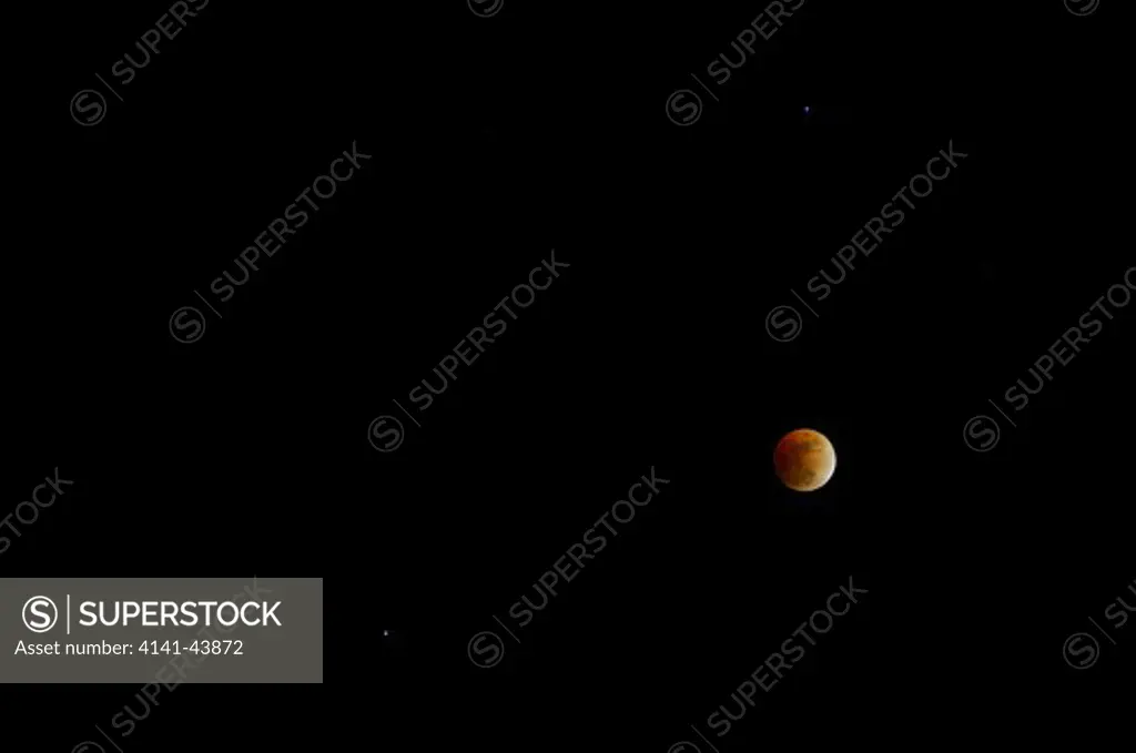 lunar eclipse, total eclipse, vancouver, washington, united states