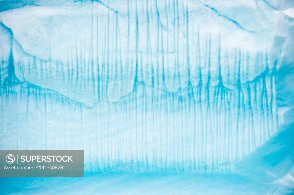 Blue Ice Berg. Graham Passage, Antarctic Peninsula, Antarctica.
