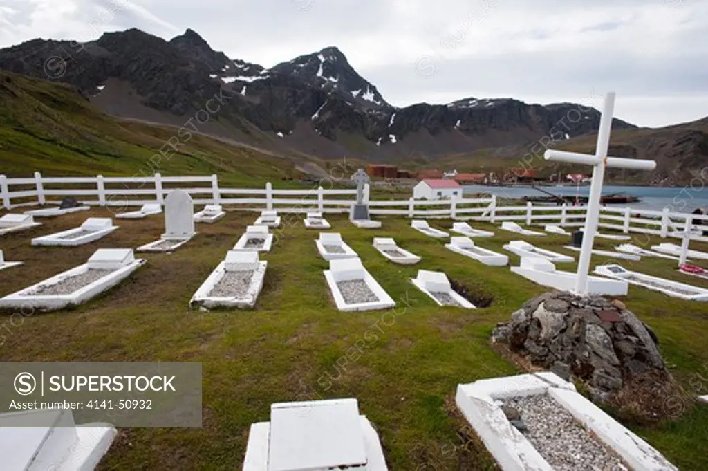 Grave Yard, Grytviken, South Georgia, South Atlantic.