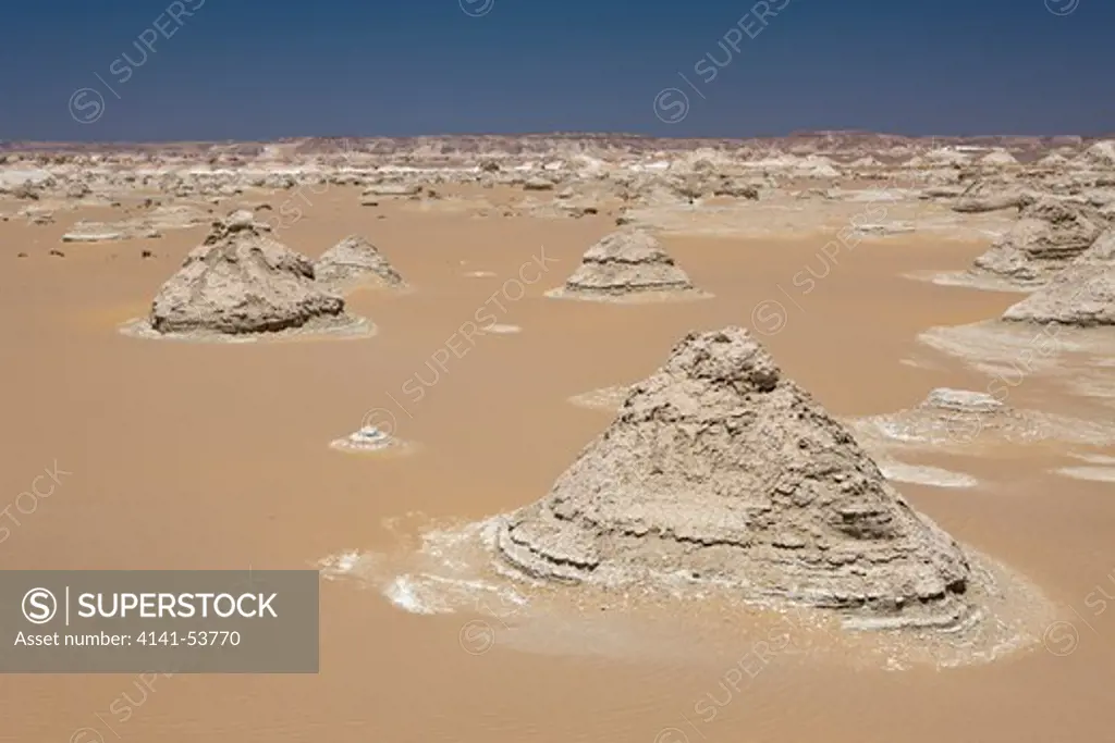 Landscape In White Desert National Park, Libyan Desert, Egypt