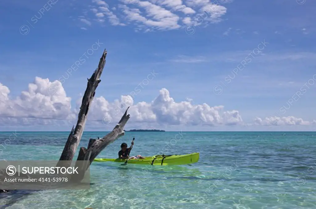 Kayaking Kids, Micronesia, Palau