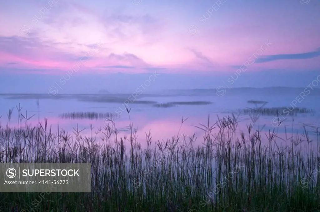 Sunrise At Phantom Lake In Crex Meadows Wildlife Management Area