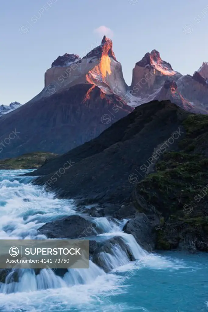 Los Cuernos 'the Horns'  at Torres del Paine National Park, Chile