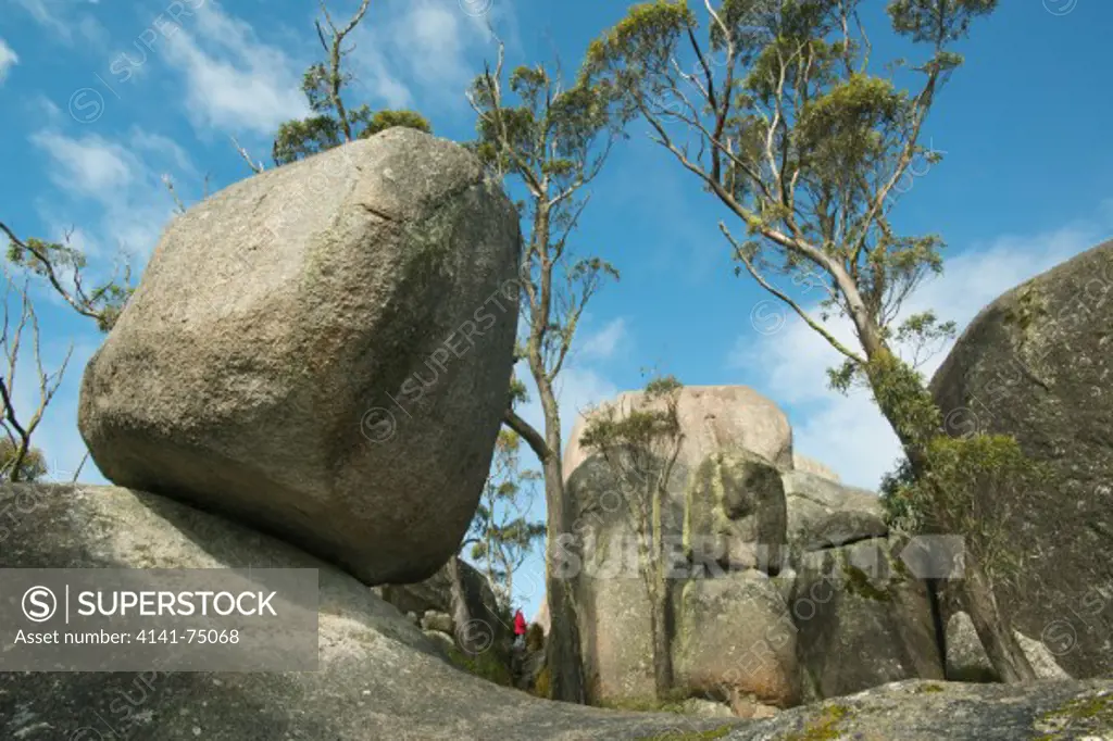 Granite Boulders and Balanced Rock, Porongorup National Park, near Albany, Western Australia