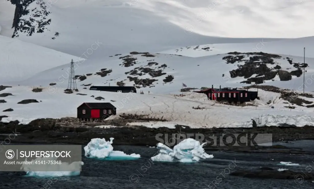 British Historic Base Port Lockroy; Goudier Island, Antarctic Penincula, Antarctica.
