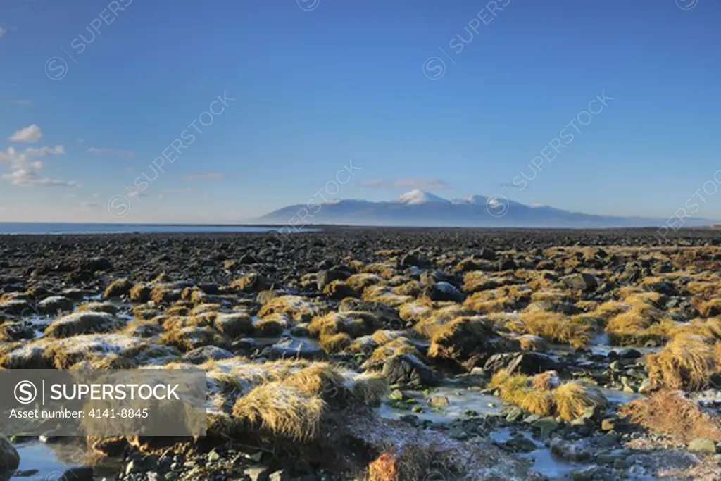 minerstown area with mourne mountains in distance, county down