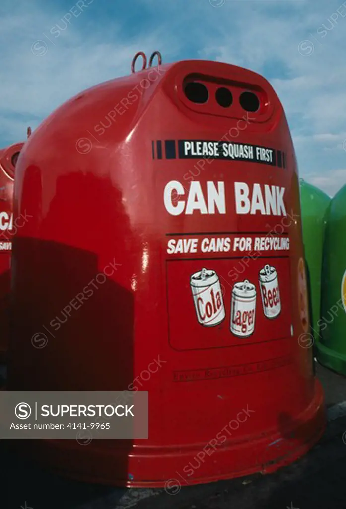 can bank for recycling of cans