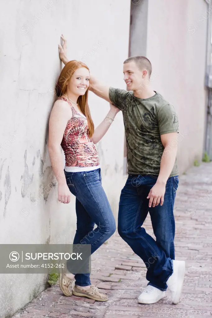 Romantic young couple
