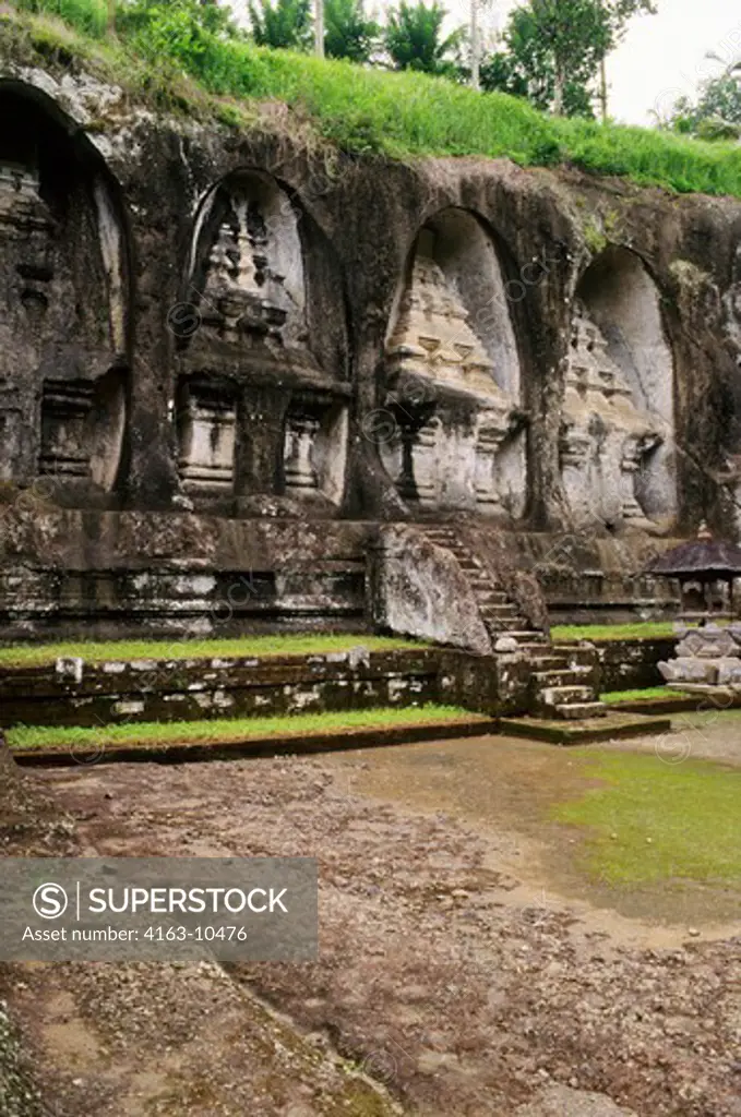 INDONESIA, BALI, GUNUNG KAWI, TEMPLE, 11TH CENTURY