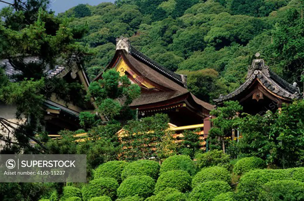 JAPAN, KYOTO, KIYOMIZU TEMPLE (BUDDHIST TEMPLE)