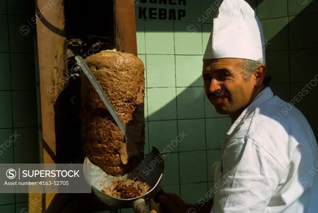 TURKEY, ISTANBUL, DONER KEBAP, TRADIONAL BBQ