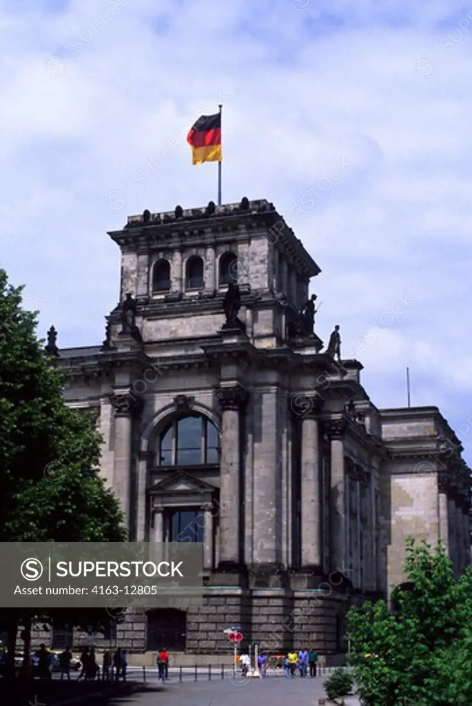 GERMANY, WEST BERLIN, REICHSTAG BUILDING