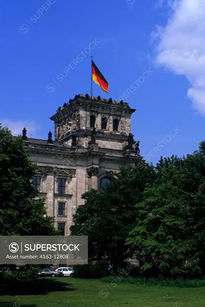 GERMANY, WEST BERLIN, REICHSTAG BUILDING