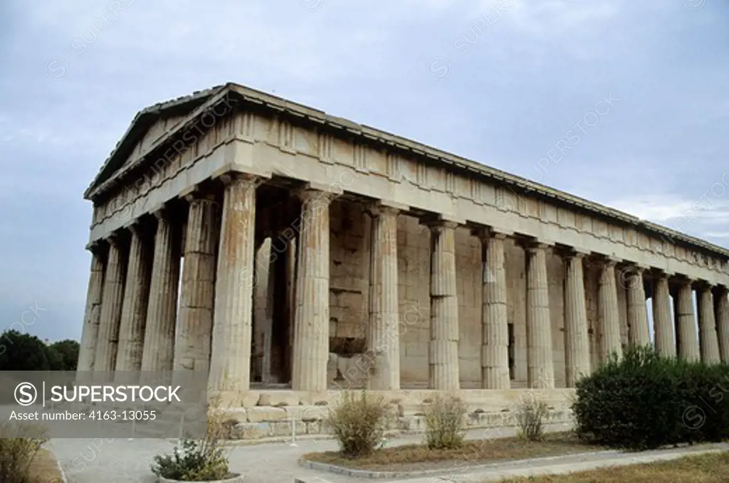 GREECE, ATHENS, AGORA, TEMPLE OF HEPHAISTEION