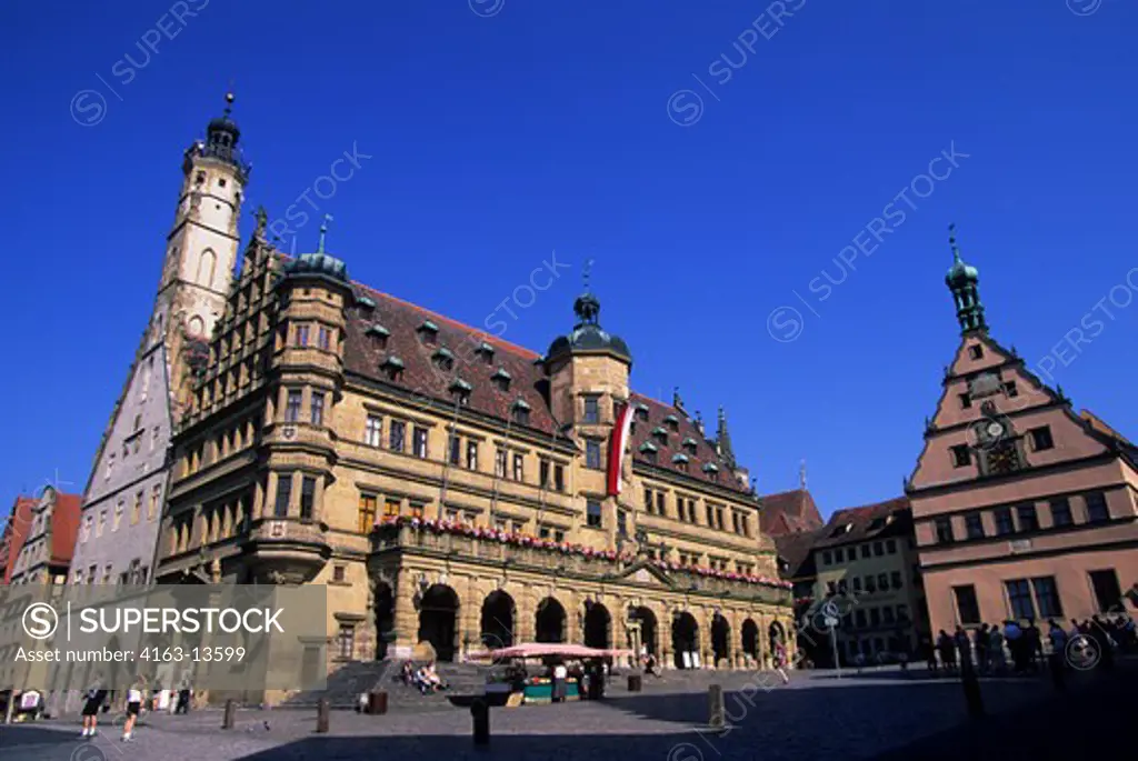 GERMANY, ROTHENBURG ON THE TAUBER, CITY HALL