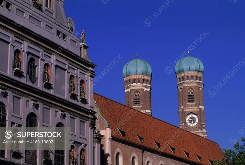 GERMANY, BAVARIA, MUNICH, CATHERDRAL CHURCH OF OUR LADY, FRAUENKIRCHE