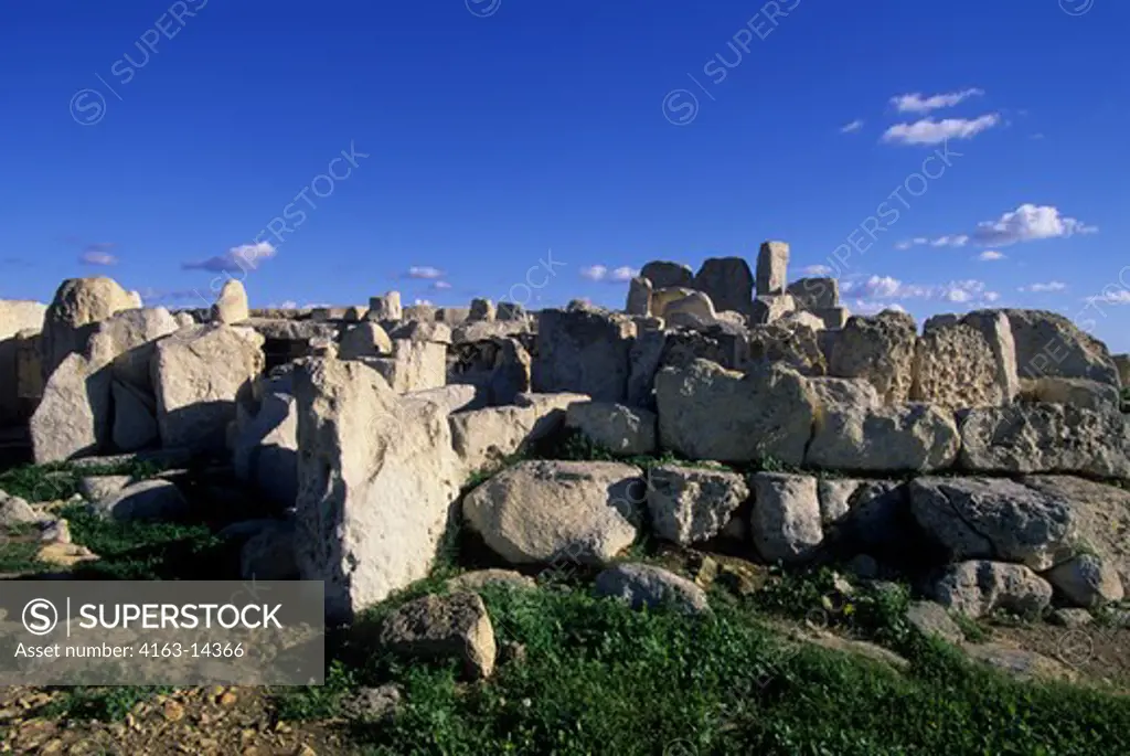 MALTA, HAGAR QIM TEMPLE, 2700 B.C.