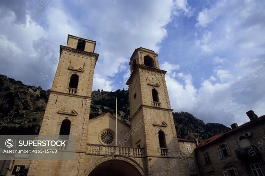 MONTENEGRO, KOTOR, CATHEDRAL OF ST. TRYPHON