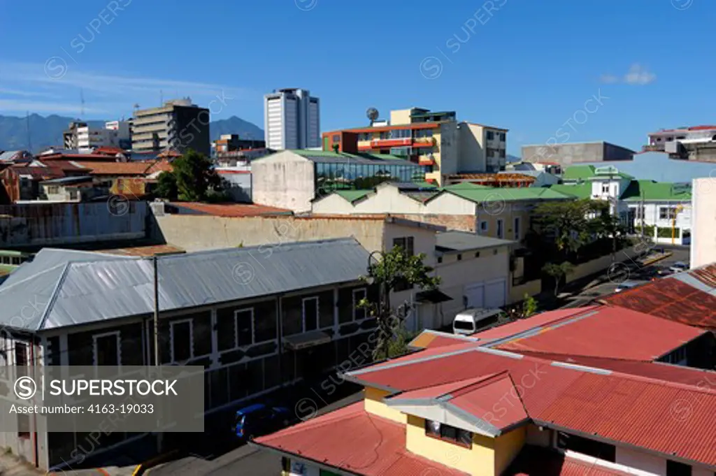 COSTA RICA, SAN JOSE, VIEW OF CITY