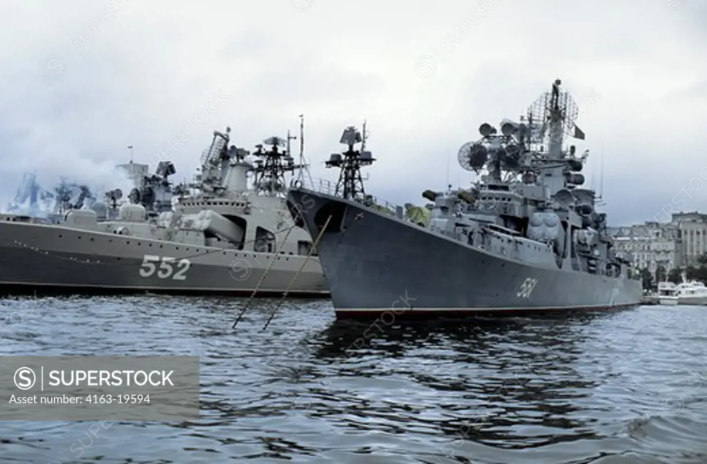 RUSSIA, VLADIVOSTOK, PORT, RUSSIAN NAVY SHIPS