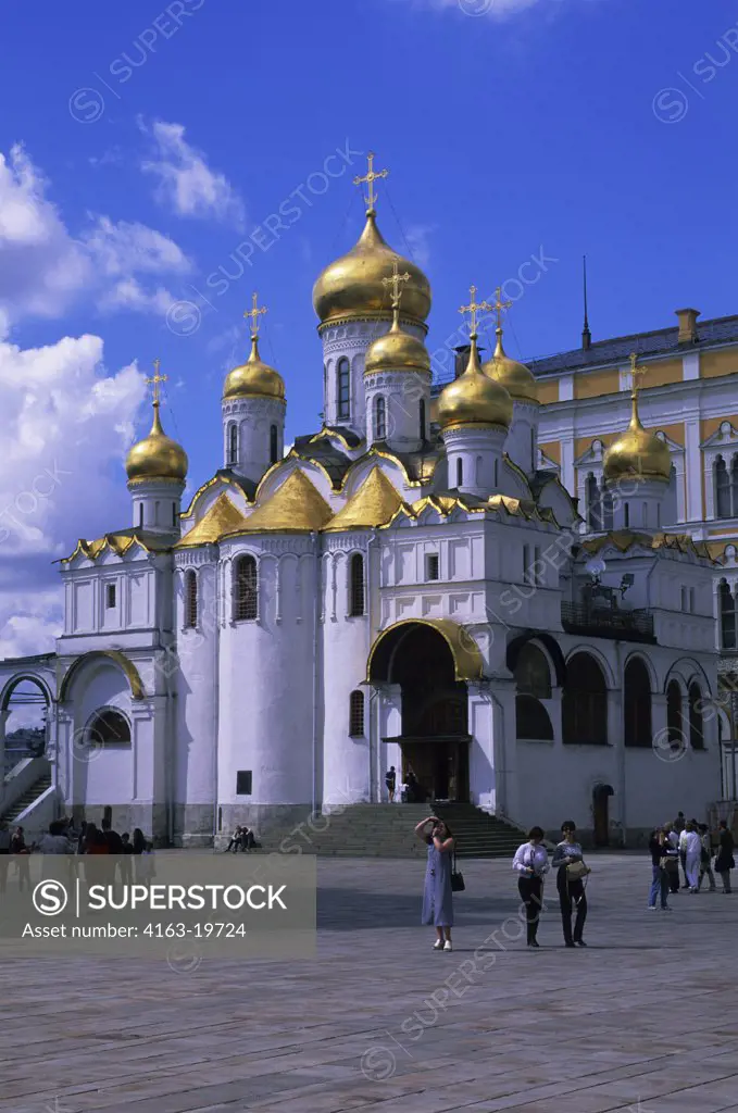 RUSSIA, MOSCOW, INSIDE KREMLIN, CATHEDRAL OF THE ANNUNCIATION