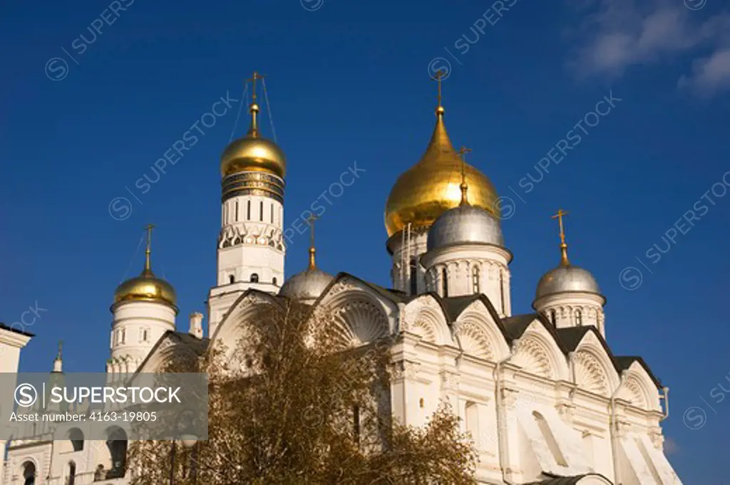 RUSSIA, MOSCOW, KREMLIN, ARCHANGEL MICHAEL CATHEDRAL