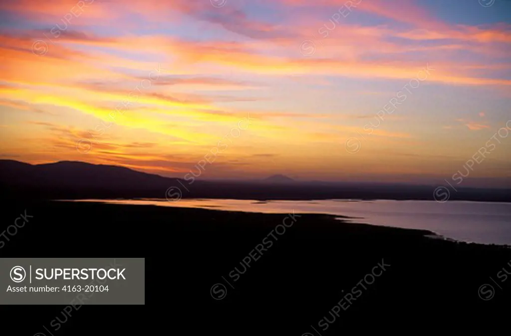 Tanzania,Great Rift Valley Lake Manyara, Sunrise