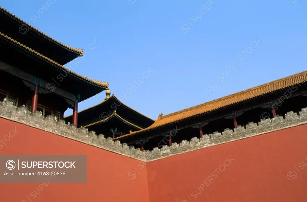 China, Beijing, Forbidden City, Walls