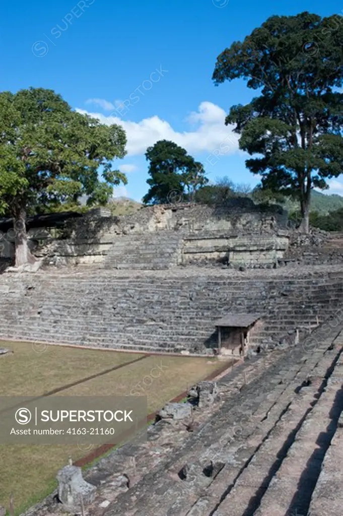 Honduras, Copan Ruins, Mayan Archaelogical Site, East Court (Patio De Los Jaguares)