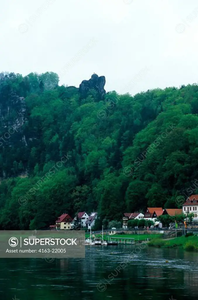Germany, Saxonian Switzerland, Elbe River