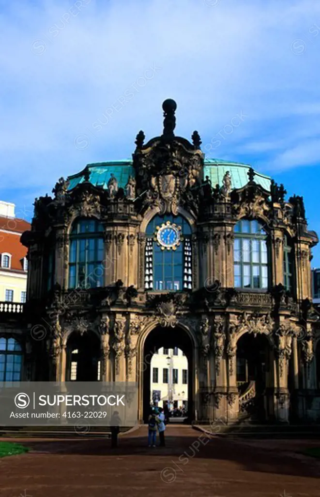 Germany, Dresden, Zwinger, Baroque Architecture