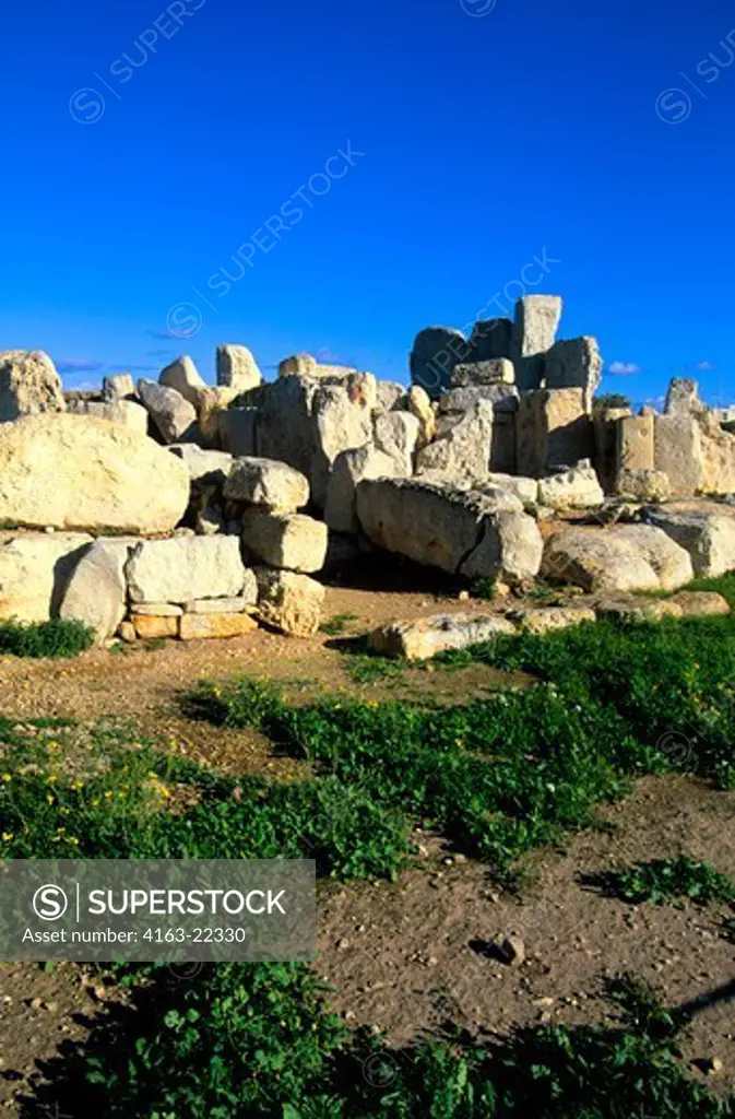 Malta, Hagar Qim Temple, 2700 B.C.