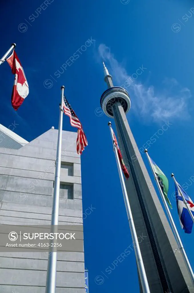 CANADA, ONTARIO, TORONTO, CN TOWER, SKY DOME