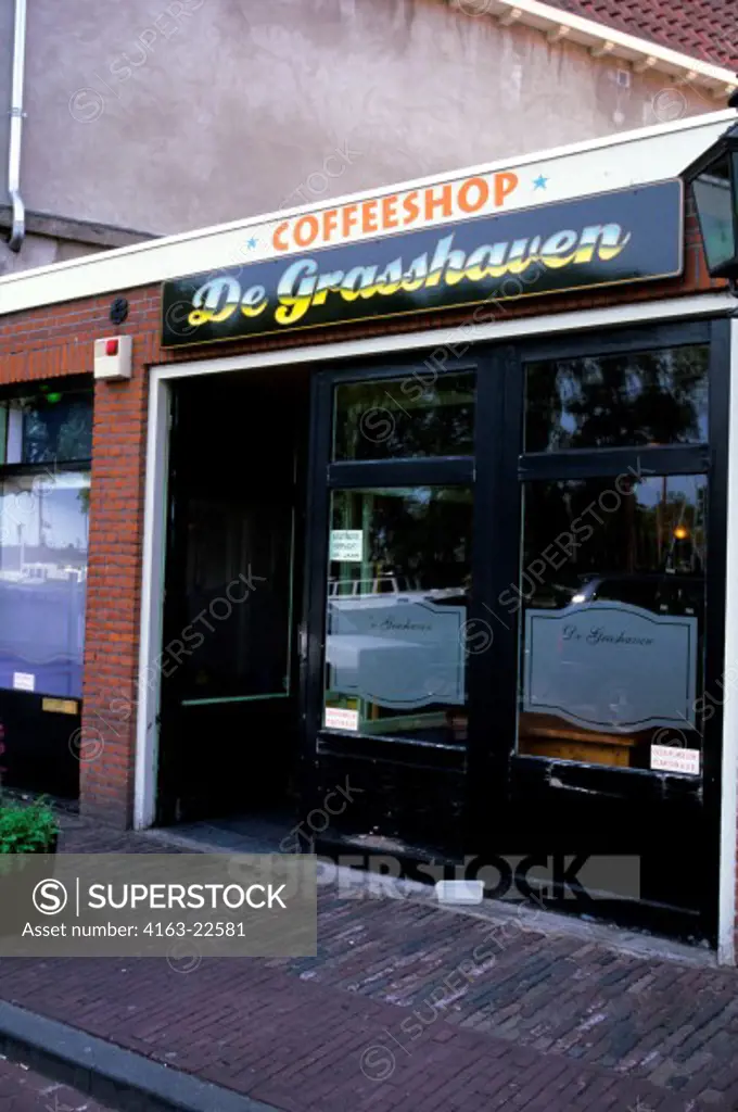Netherlands, Holland, Hoorn, Grasshaven Coffee Shop (Marijuana)